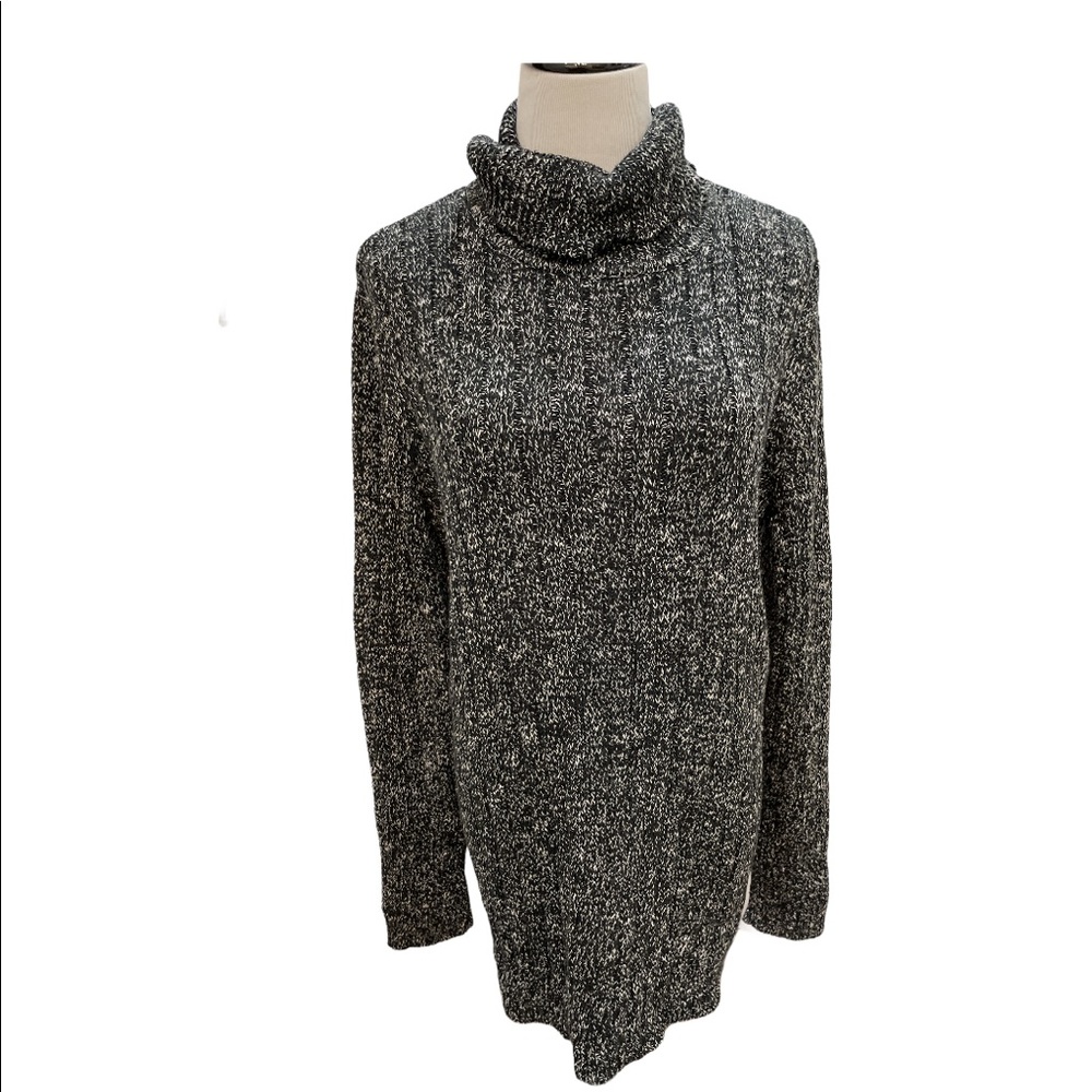 NWT Chico’s Marled chunky knit turtleneck sweater